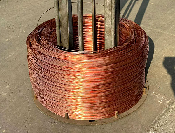 Copper-plated welding wire