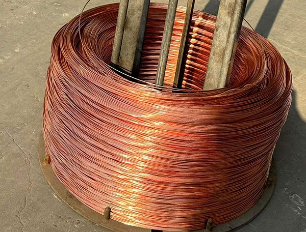 Copper-plated welding wire